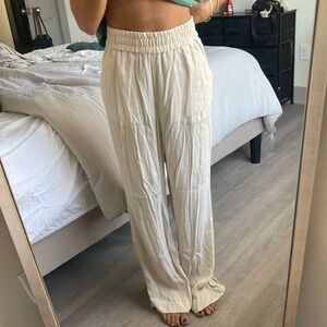 Flowy tan pants